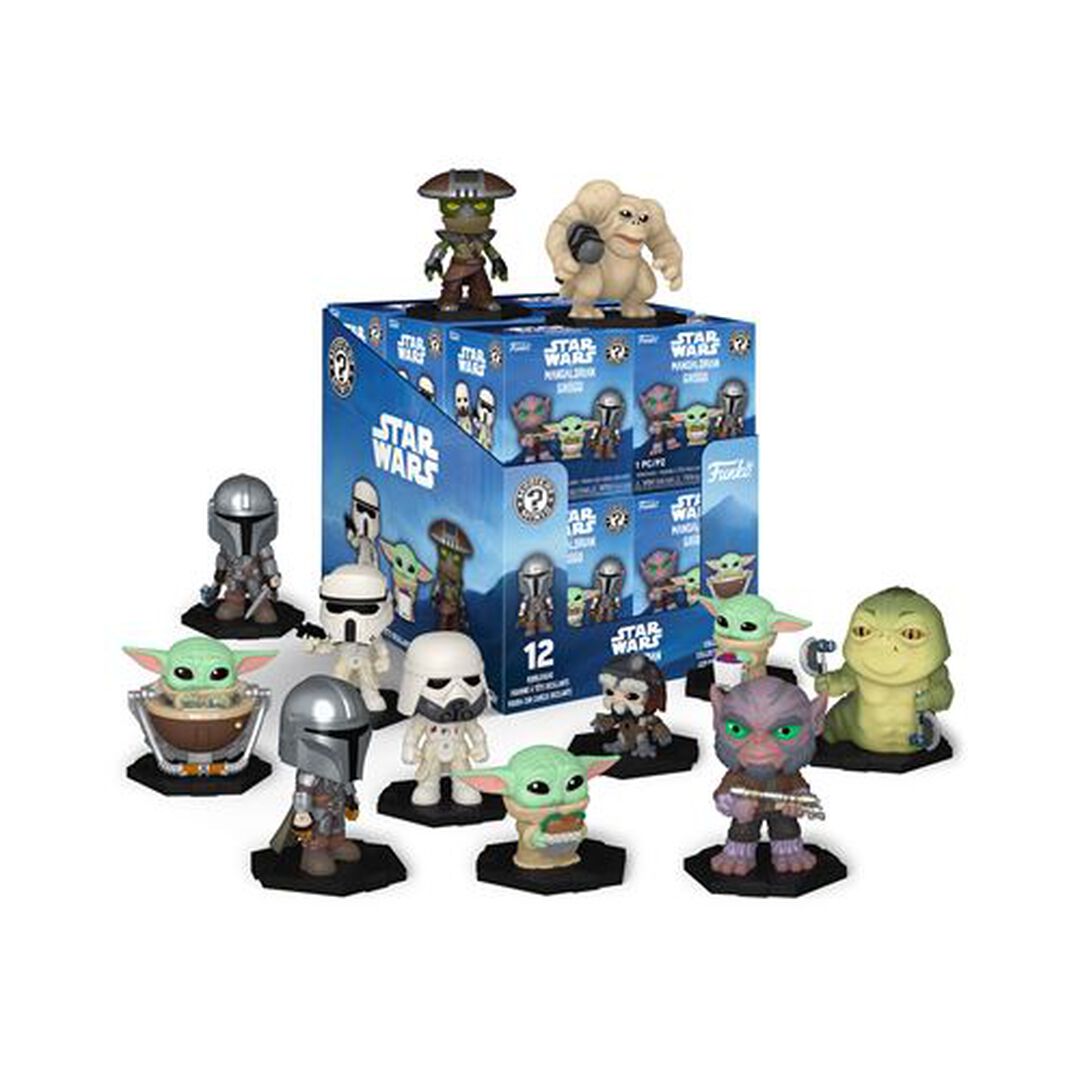 Figurine Funko Mystery Mini  | Star Wars Mandalorien Et Grogu